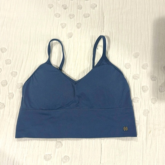 Lucky Brand Blue Sports Bra/Bralette Small - Picture 1 of 3